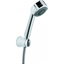 KLUDI ZENTA 2S sprchová súprava 3-dielna, ručná sprcha pr. 84 mm, 2 prúdy, hadica, držiak, chróm