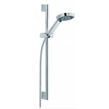 KLUDI A-QA S 3S sprchová súprava 3-dielna, ručná sprcha pr. 122 mm, 3 prúdy, tyč, hadica, chróm