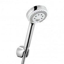 KLUDI LOGO 3S sprchová súprava 3-dielna, ručná sprcha pr. 96 mm, 3 prúdy, hadica, držiak, chróm
