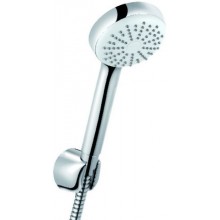 KLUDI LOGO 1S sprchová súprava 3-dielna, ručná sprcha pr. 96 mm, hadica, držiak, chróm