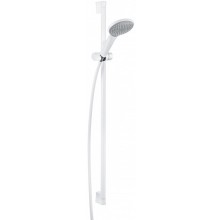 KLUDI FRESHLINE 1S sprchová súprava 3-dielna, ručná sprcha pr. 120 mm, tyč, hadica, biela/chróm