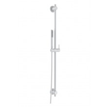 KLUDI NOVA FONTE PURISTIC 1S sprchová súprava 3-dielna, ručná sprcha 205 mm, tyč, hadica, matná biela