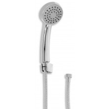 NOVASERVIS sprchová súprava 3-dielna, ručná sprcha, hadica, držiak, chróm