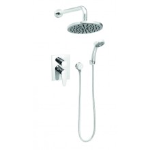 NOVASERVIS TITANIA FRESH sprchový set s podomietkovou batériou, hlavová sprcha, ručná sprcha, hadica, držiak, chróm