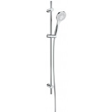 CONCEPT 100 sprchová súprava 3-dielna, ručná sprcha pr. 101 mm, tyč, hadica, chróm