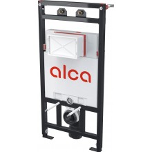 ALCA A108F/1100 montážny rám s nádržkou na výlevku s odpadom a nástennú batériu