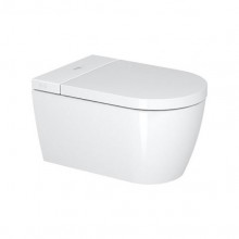 DURAVIT SENSOWASH STARCK F LITE COMPACT závesné WC s bidetovým sedadlom, Rimless, Softclose, alpská biela