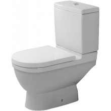 DURAVIT STARCK 3 stojace WC 360x655mm, kombinované, s hlbokým splachovaním, zvislý odpad, biela wondergliss