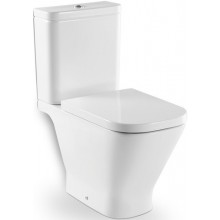 ROCA THE GAP WC misa kombi 340x650x400mm, štvorcová, hlboké splachovanie, vodorovný odpad, biela