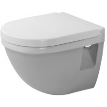 DURAVIT STARCK 3 závesné WC 360x485mm, hlboké splachovanie, biela wondergliss