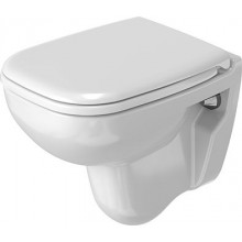 DURAVIT D-CODE závesné WC Compact 350x480mm, hlboké splachovanie, biela