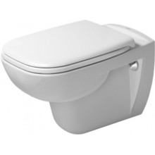 DURAVIT D-CODE závesné WC 355x545mm s hlbokým splachovaním, biela