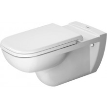 DURAVIT D-CODE závesné WC 360x700x345mm, bezbariérové, hlboké splachovanie, biela