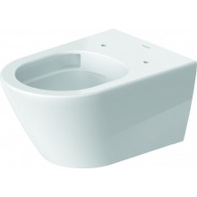 DURAVIT D-NEO závesné WC 370x540mm, hlboké splachovanie, odpad vodorovný, uchytenie skryté, biela hygienaglaze