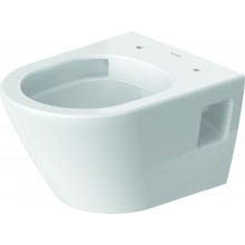 DURAVIT D-NEO závesné WC 370x480mm, hlboké splachovanie, odpad vodorovný, biela