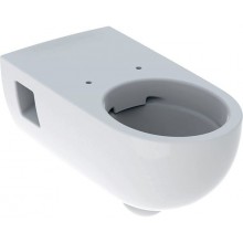 GEBERIT SELNOVA COMFORT závesné WC 355x700x345mm, s hlbokým splachovaním, predĺžené vyloženie, čiastočne uzavretý tvar, Rimfree, keramika, biela