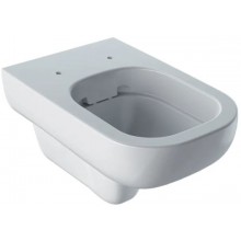 GEBERIT SMYLE závesné WC 350x540x340mm, s hlbokým splachovaním, Rimfree, vodorovný odpad, biela