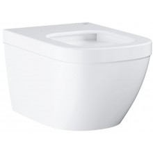 GROHE EURO CERAMIC WC závesné 374x540mm, bezokrajové, hlboké splachovanie, alpská biela