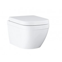 GROHE EURO CERAMIC závesné WC 540x374mm, bezokrajové, hlboké splachovanie, alpská biela