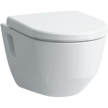 LAUFEN PRO závesné WC 530x360x340mm, s hlbokým splachovaním, rimless, s viditeľným uchytením, biela