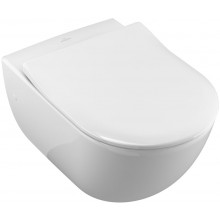 VILLEROY & BOCH SUBWAY závesné WC 370x560x360mm, s hlbokým splachovaním, biela Alpin CeramicPlus