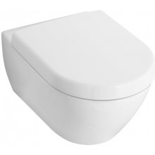 VILLEROY & BOCH SUBWAY 2.0 combi-pack závesný klozet 370x560mm, s WC sedadlom, biela alpin ceramicPlus