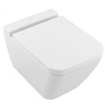 VILLEROY & BOCH FINION WC závesné 375x560mm s rimless, vodorovný odpad, biela Alpin CeramicPlus