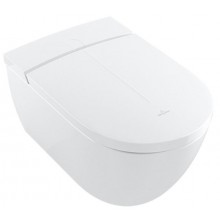 VILLEROY & BOCH VICLEAN sprchovacie WC 385x595mm s funkciou bidetu, biela Alpine CeramicPlus