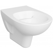 CONCEPT 100 závesné WC 360x545mm vodorovný odpad, hlboké splachovanie, bez okrajov, biela alpin