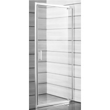 JIKA LYRA PLUS sprchové dvere 80x190 cm, pivotové, biela/sklo číre