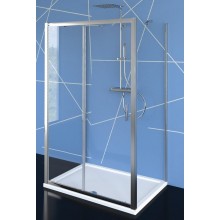 POLYSAN EASY LINE sprchové dvere 130x190 cm, posuvné, aluchróm/číre sklo