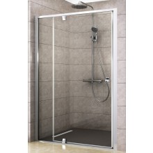 RAVAK PIVOT PDOP2 100 sprchové dvere 100x190 cm, pivotové, satin/sklo transparent