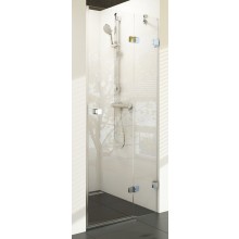 RAVAK BRILLIANT BSD2 90R sprchové dvere 90x195 cm, krídlové, pravé, chróm/sklo transparent
