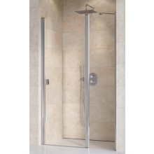 RAVAK CHROME CSD2 100 sprchové dvere 975-1005x1950mm, dvojdielne, bright alu/transparent