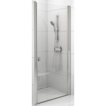 RAVAK CHROME CSD1 80 sprchové dvere 775-805x1950mm, jednodielne, bright alu/transparent