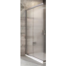 RAVAK BLIX BLRV2K 100 sprchové dvere 100x190 cm, posuvné, satin/sklo grape