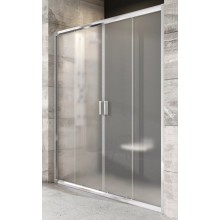 RAVAK BLIX BLDP4 120 sprchové dvere 120x190 cm, posuvné, chróm lesk/sklo grape 