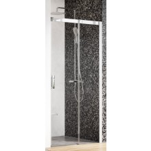 RAVAK MATRIX MSD2 120 R sprchové dvere 120x195 cm, posuvné, pravé, chróm lesk / sklo transparent