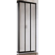 RAVAK SUPERNOVA ASRV3 75 sprchové dvere 75x198 cm, posuvné, čierna/plast pearl