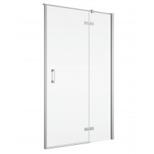 SANSWISS PUR sprchové dvere 120x200 cm, krídlové, chróm/sklo číre