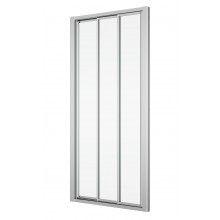 SANSWISS TOP LINE TOPS3 sprchové dvere 100x190 cm, posuvné, aluchróm/sklo Durlux