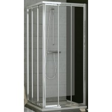 SANSWISS TOP LINE TOE3 D sprchové dvere 900x1900mm, pravé, trojdielne posuvné, aluchróm/číre sklo