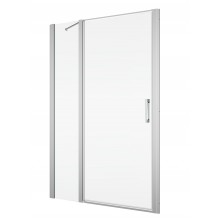 SANSWISS DIVERA D22T13 sprchové dvere 90x200 cm, vstup 530mm, lietacie, aluchróm/číre sklo