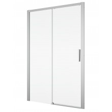 SANSWISS DIVERA D22S2B sprchové dvere 140x200 cm, posuvné, aluchróm/číre sklo