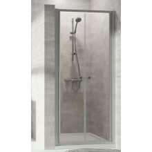 CONCEPT 100 NEW sprchové dvere 80x190 cm, lietacie, biela/číre sklo