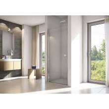 CONCEPT 200 sprchové dvere 80x200 cm, lietacie, aluchróm/číre sklo