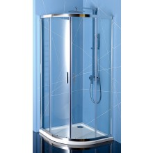 POLYSAN EASY LINE sprchový kút 120x90 cm, R550, posuvné dvere, leštený hliník/sklo číre
