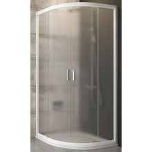 RAVAK BLIX BLCP4 80 sprchovací kút 80x80 cm, R488, posuvné dvere, biela/sklo grape
