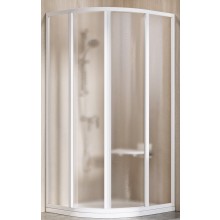 RAVAK SUPERNOVA SKCP4 90 sprchový kút 90x90 cm, R490, posuvné dvere, biela/sklo grape