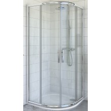 ROTH PROXIMA LINE PXR2N/800 sprchovací kút 80x80 cm, R550, posuvné dvere, brillant/sklo transparent